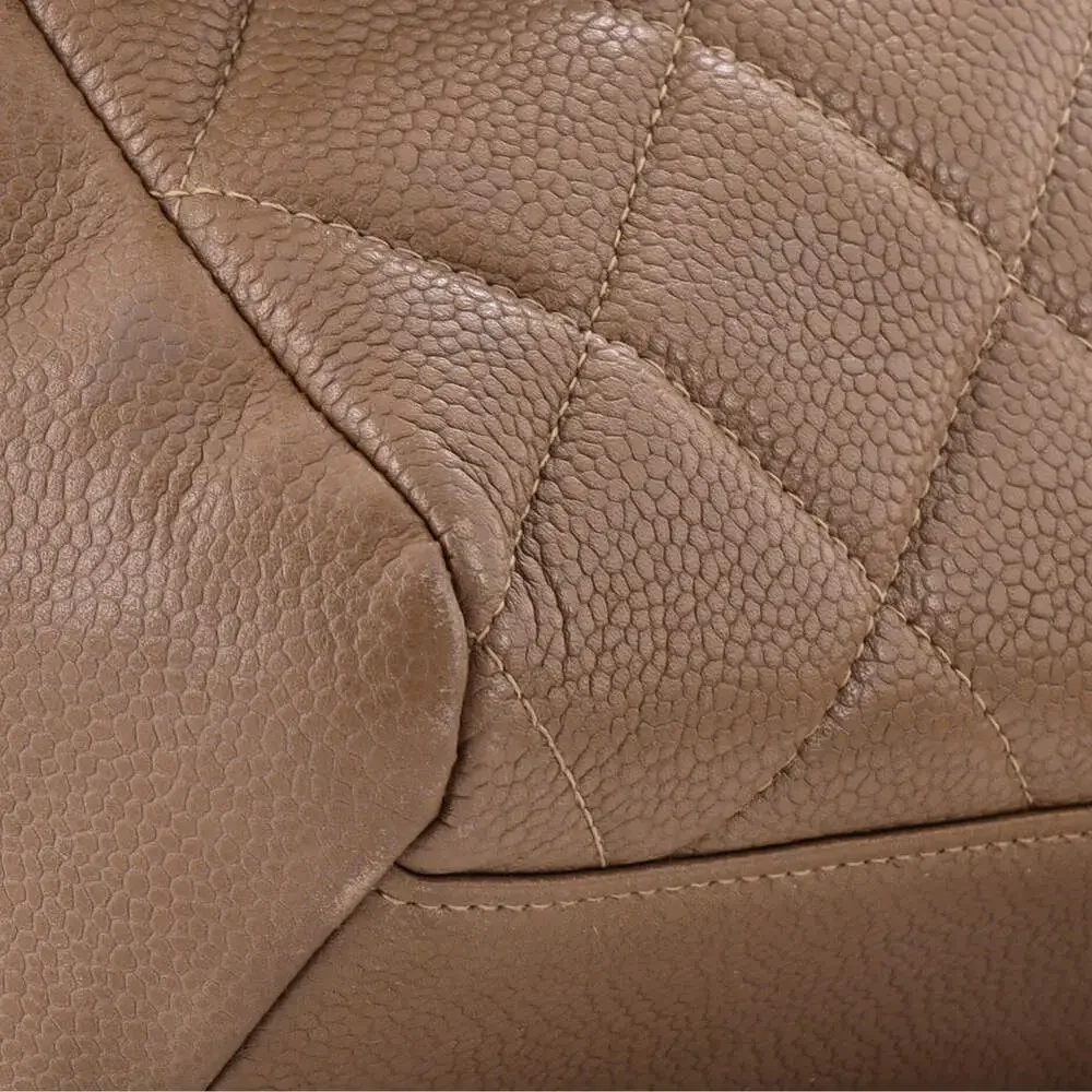 Chanel Vintage Square Cc Flap Bag #242393C45B - Picture 6 of 9